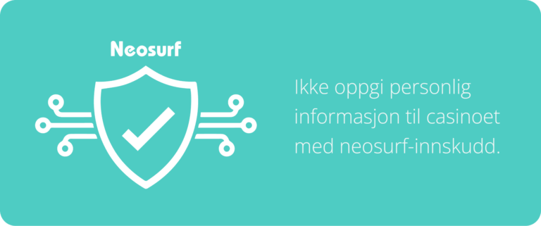 neosurf en sikker betalingsmetode