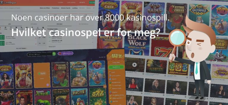 hvilket casinospill pa nett