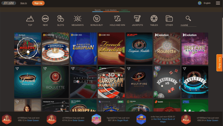 Joycasino spillutvalget