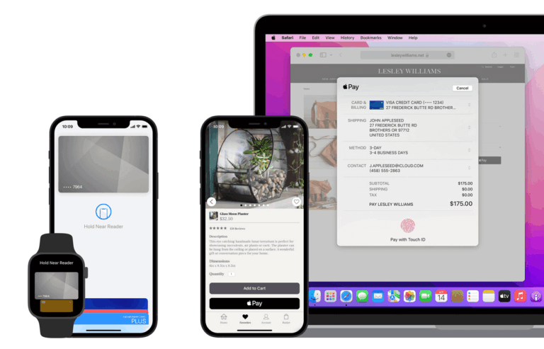 innskudd med apple-enhetene dine