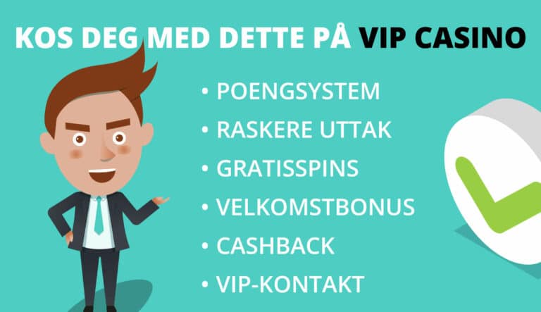 kos deg med dette pa vip casino