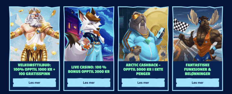 Artic casino bonus