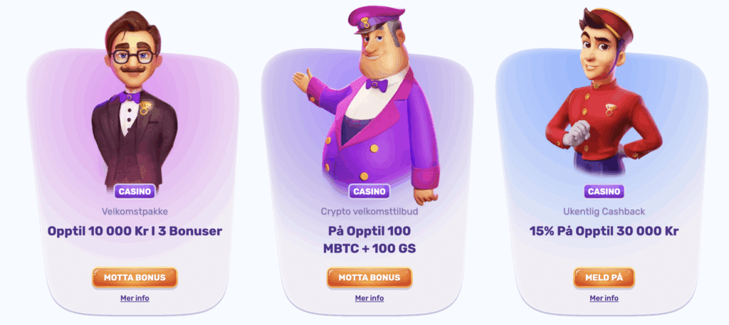 slots palace bonuser