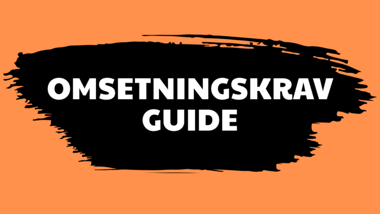 Guide til Omsetningskrav – Alt du trenger å vite