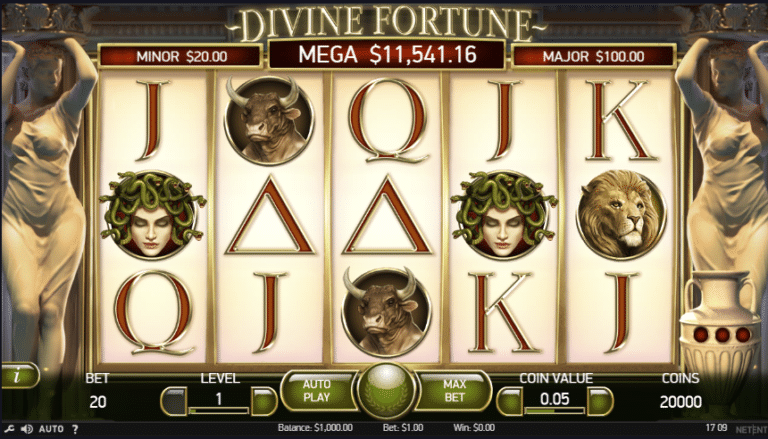 divine fortune spilleautomat