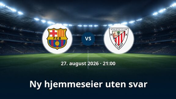 Barcelona – Athletic Club: Ny hjemmeseier uten svar