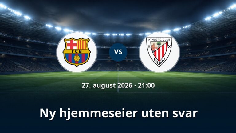 Barcelona – Athletic Club: Ny hjemmeseier uten svar