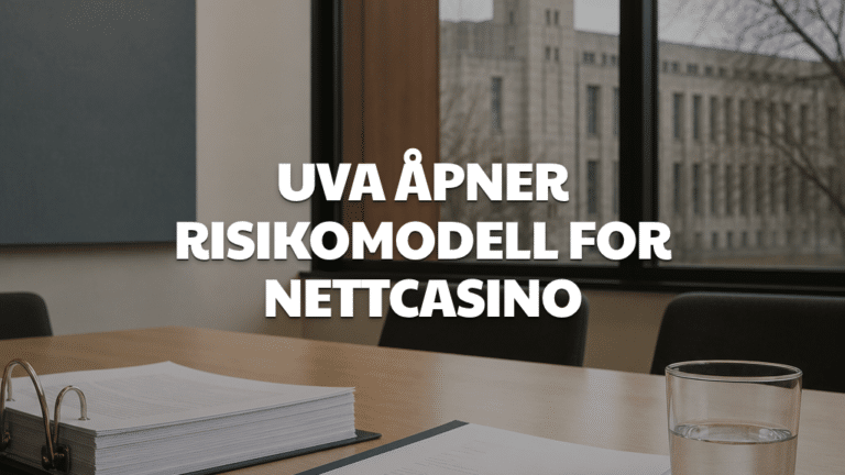 UvA åpner risikomodell for nettcasino