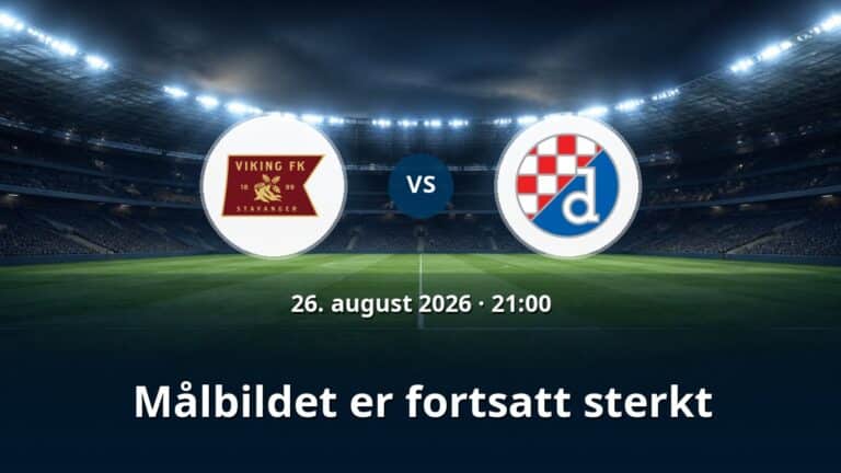 Viking – Dinamo Zagreb: Målbildet er fortsatt sterkt