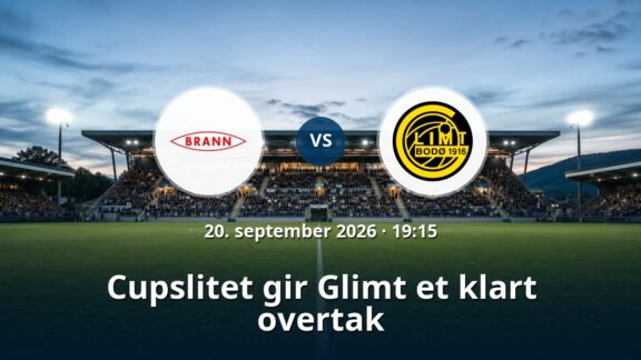 Brann – Bodo/Glimt: Cupslitet gir Glimt et klart overtak