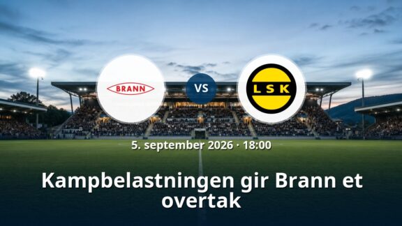 Brann – Lillestrom: Kampbelastningen gir Brann et overtak
