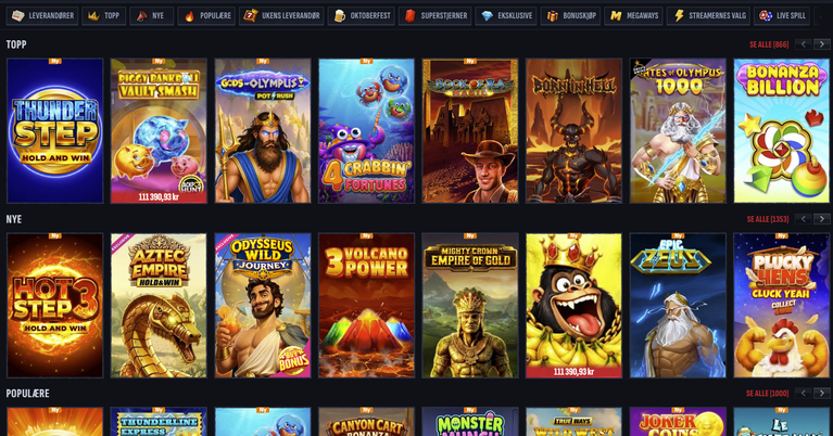 casinospill hos mafia casino