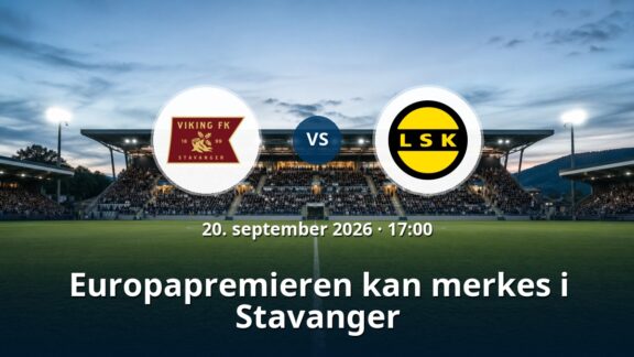 Viking – Lillestrom: Europapremieren kan merkes i Stavanger