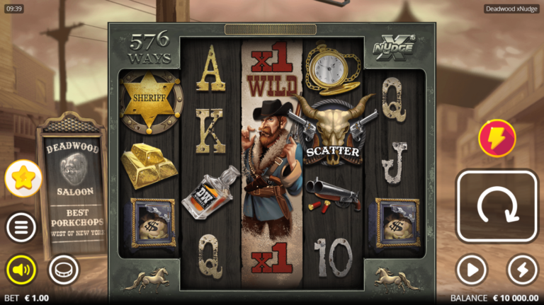 grunnspill på deadwood xnudge slot