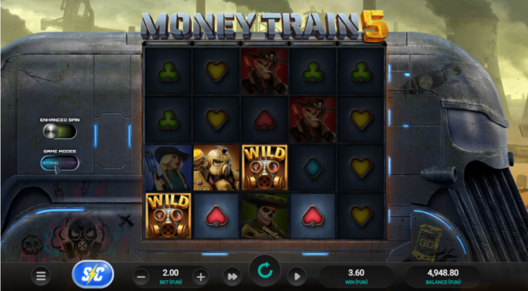 to Wild-symboler i Money Train 5 under runde 32